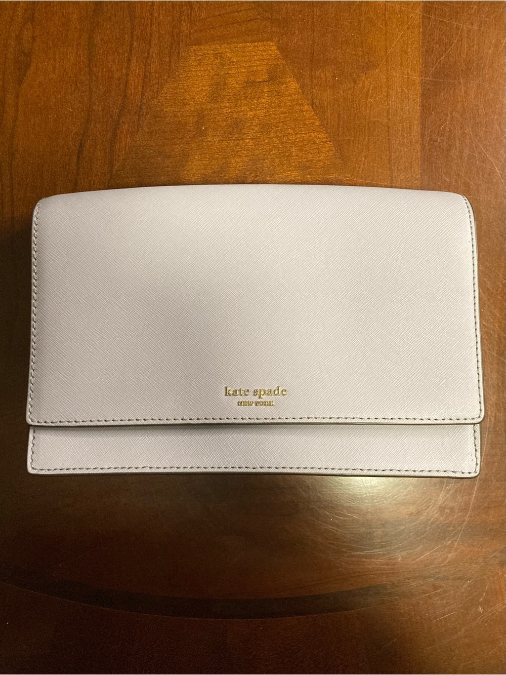 Kate Spade Madison Lavender Crossbody/Shoulder Chain Saffiano Leather Bag - Picture 2 of 15